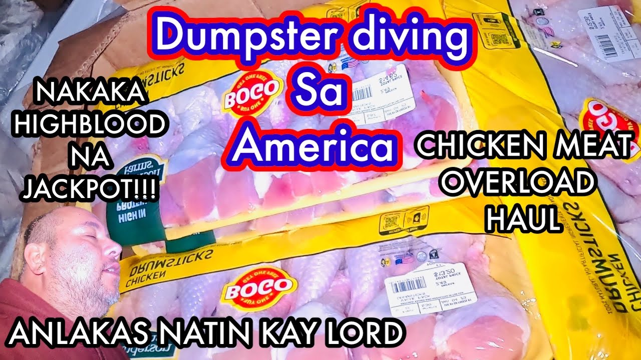 MASSIVE MEAT OVERLOAD NAKAKAHIGHBLOOD NA JACKPOT#dumpsterdiving #viral #trending #foryou #free