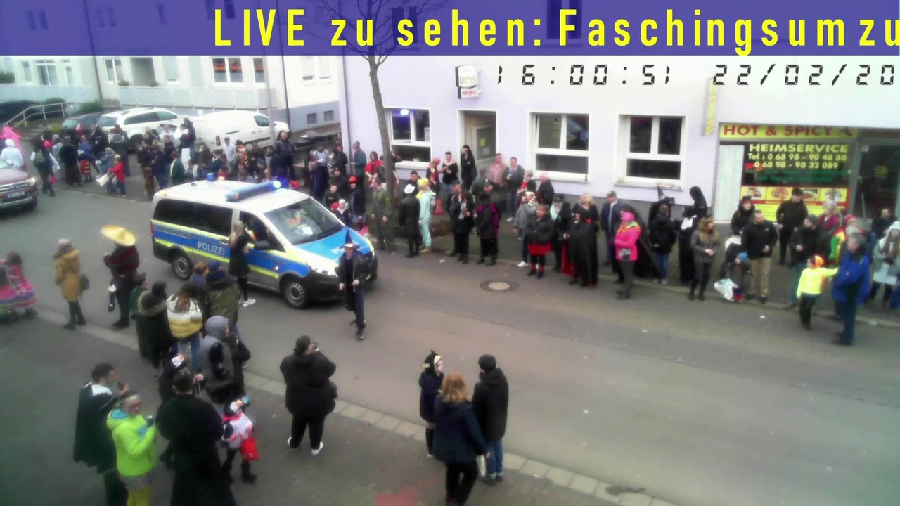 AGH Völklingen - Heidstock (Saarland), Faasendumzug vom 22 02 2020