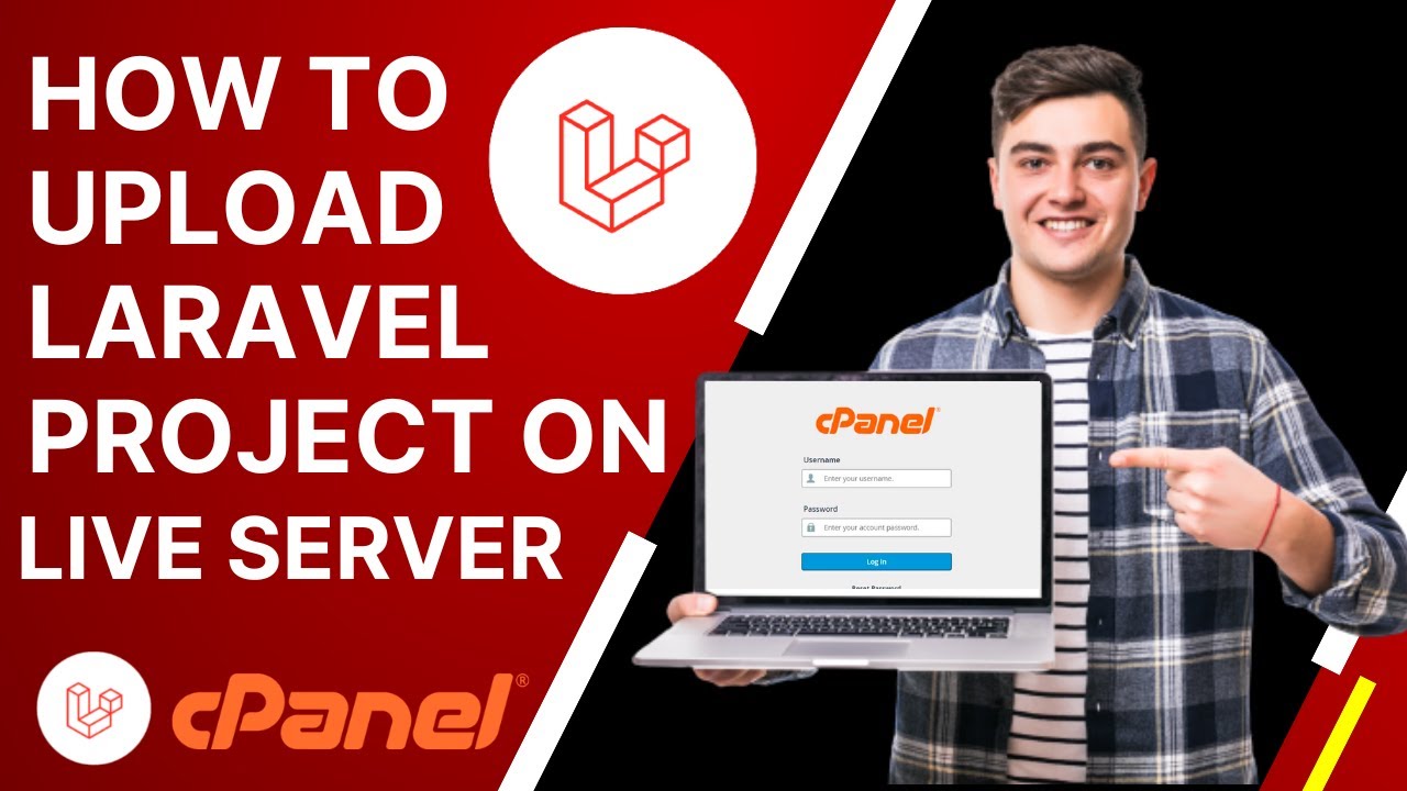 Как развернуть проект Laravel на cPanel | Как загрузить проект Laravel на Live Server 2022