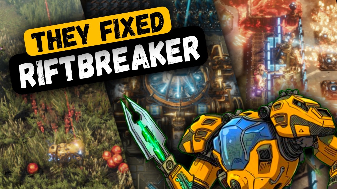 They Updated The Riftbreaker and It's INSANE Now (Open Campaign)