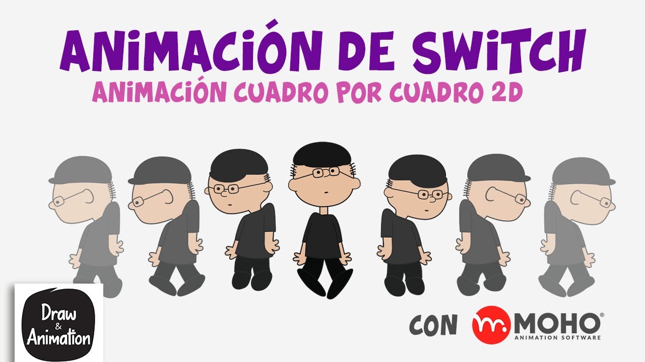 Cómo animar cuadro por cuadro-Animación de Switch