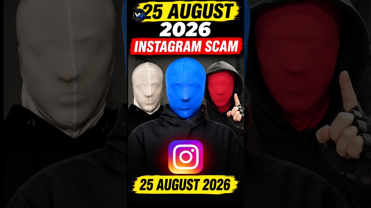 25 August Instagram Scam 😱 | 25 August Viral Video #trending