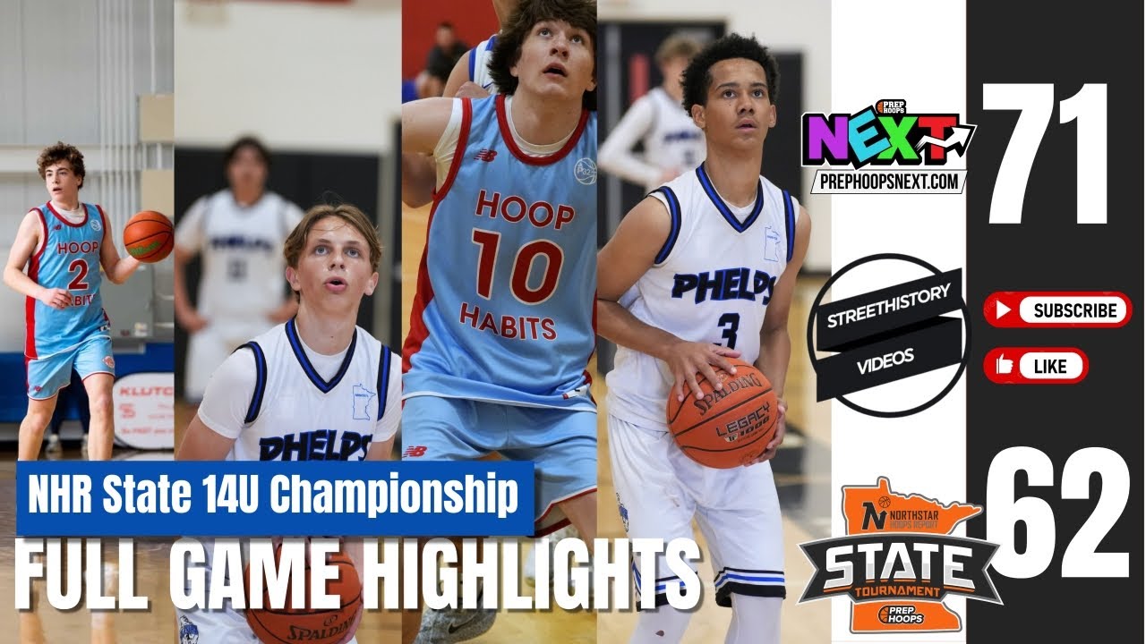 NHR State 2025 14U Championship Game Highlights: MN Falcons vs Hoop Habits