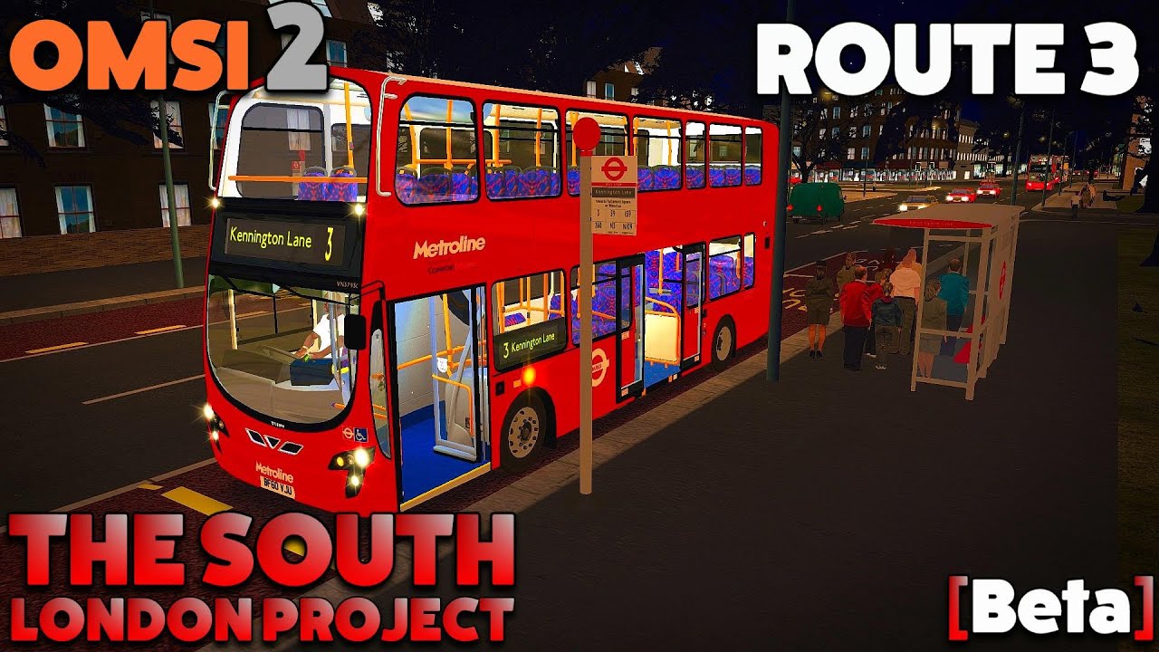 OMSI 2 Let's Play #31 | Volvo B9TL Gemini 2 London Mod | The South London Project [Beta]: Route 3