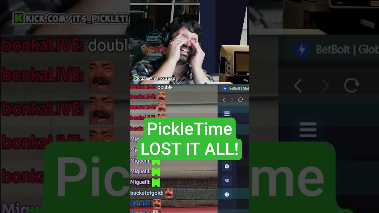PickleTime LOSES IT ALL!