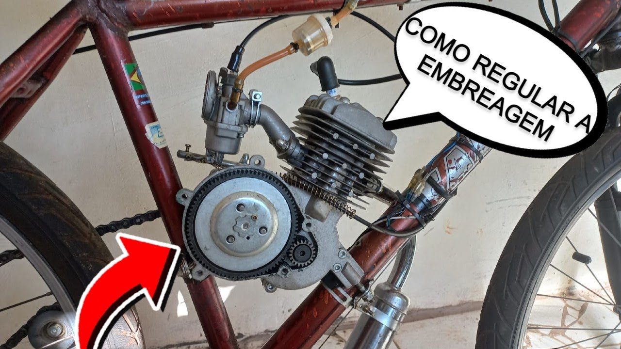 COMO REGULAR A EMBREAGEM DA BIKE MOTORIZADA ( MÉTODO CERTO )