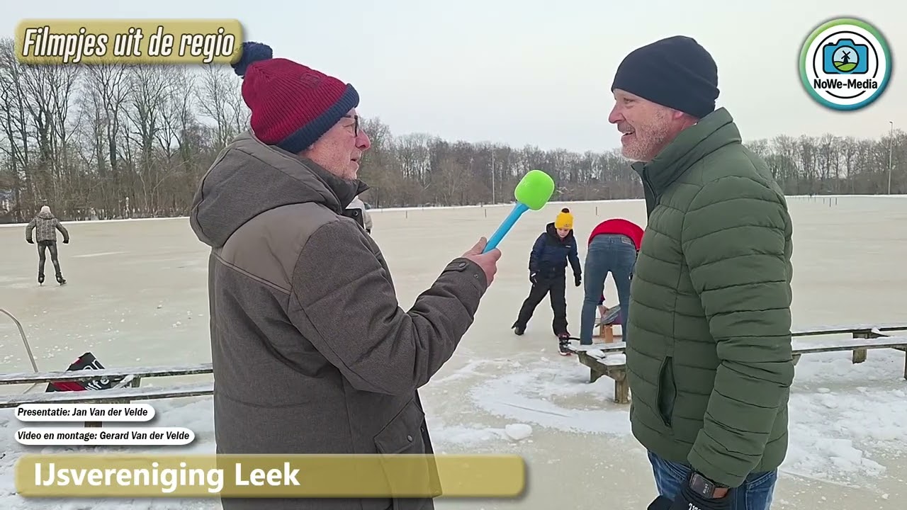 Veel ijsplezier in Leek 2026