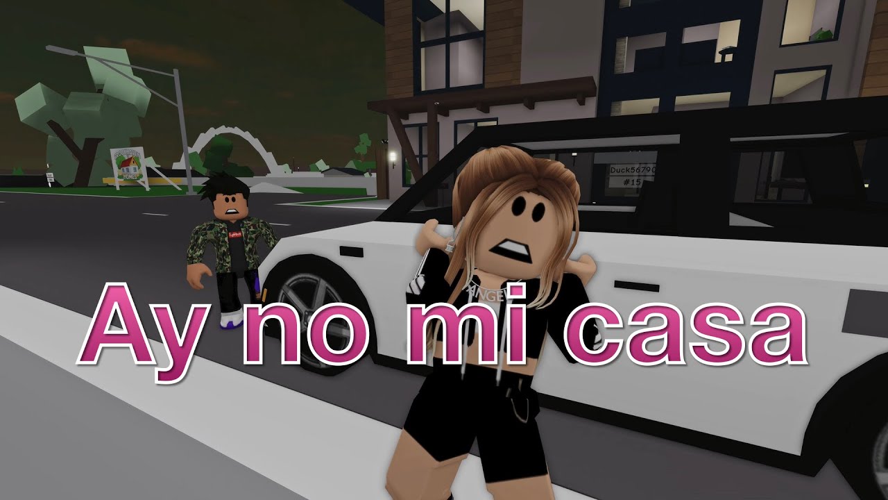 El hijo se va de la casa y se quema la casa de Roblox brookhaven