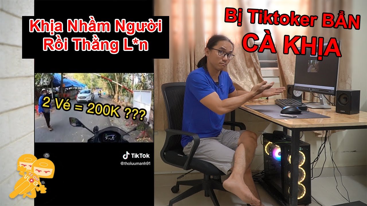 Xe Ôm Vlog bị TikToker BẨN CÀ KHỊA Và Cái Kết