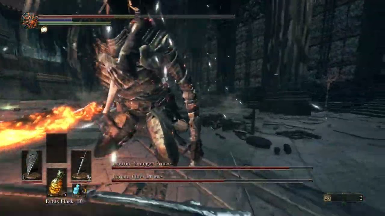Dark Souls 3 in First Person - Lothric e Lorian [NG++]