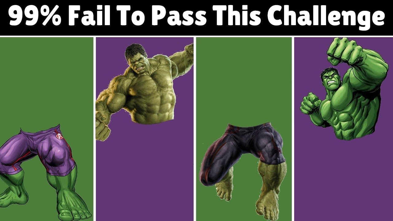 Wrong Heads Top Superheroes | Hulk l Can You Guess The Body? | Puzzle Game