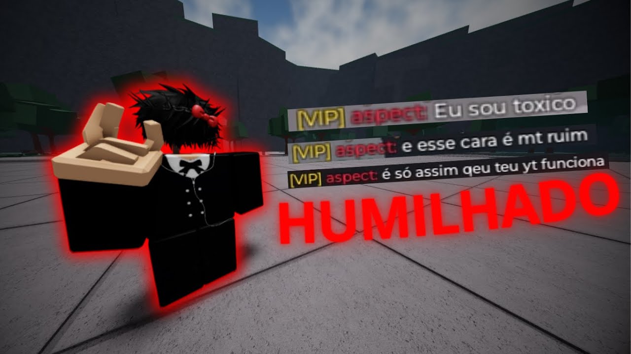 O Dia que eu HUMILHEI um HATER TÓXICO no The Strongest Battlegrounds