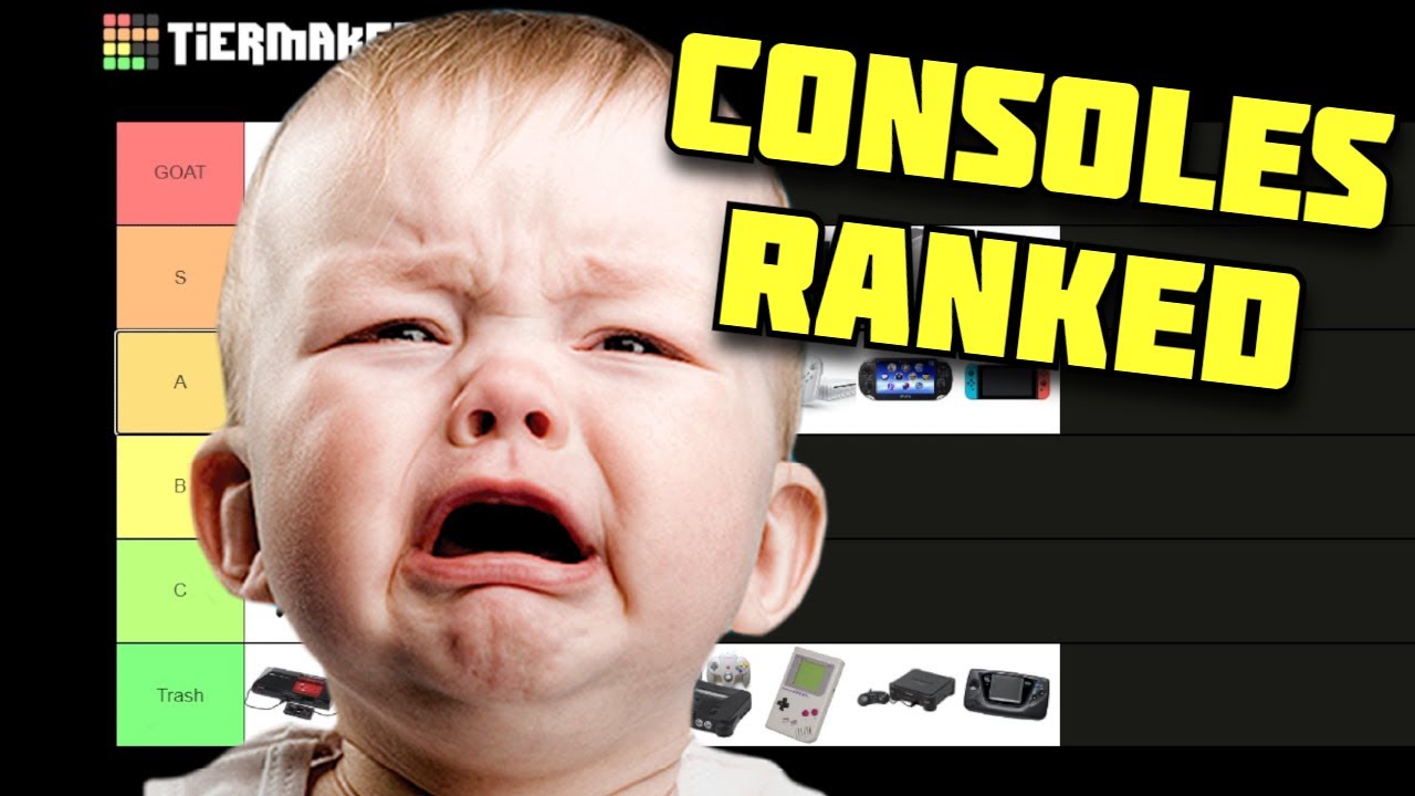 Video Game Consoles Ranked (Tier Maker)