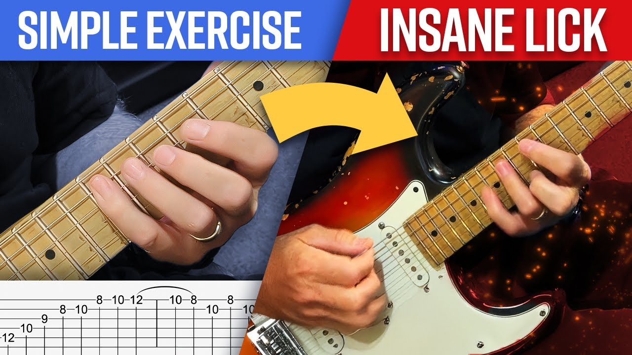 Going from SIMPLE Exercises To KILLER Licks with Brett Garsed