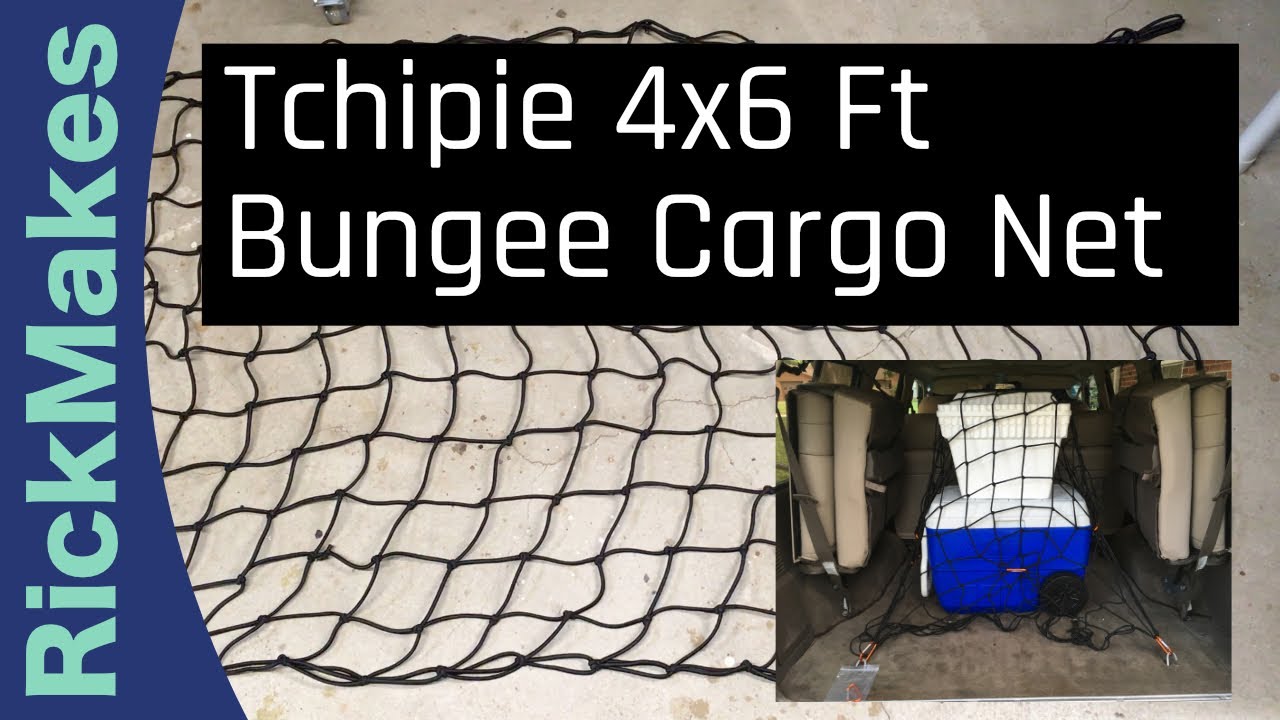Tchipie 4x6 Ft Bungee Cargo Net