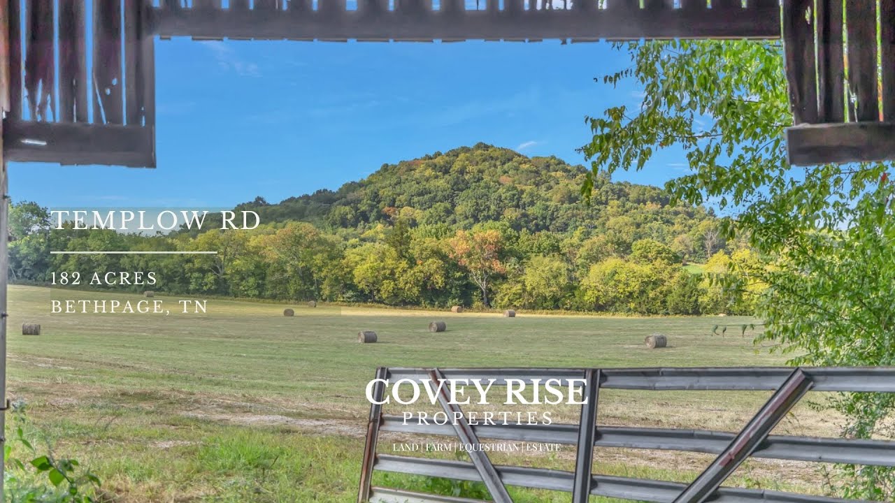 SOLD- 182 Acre Tennessee Farm