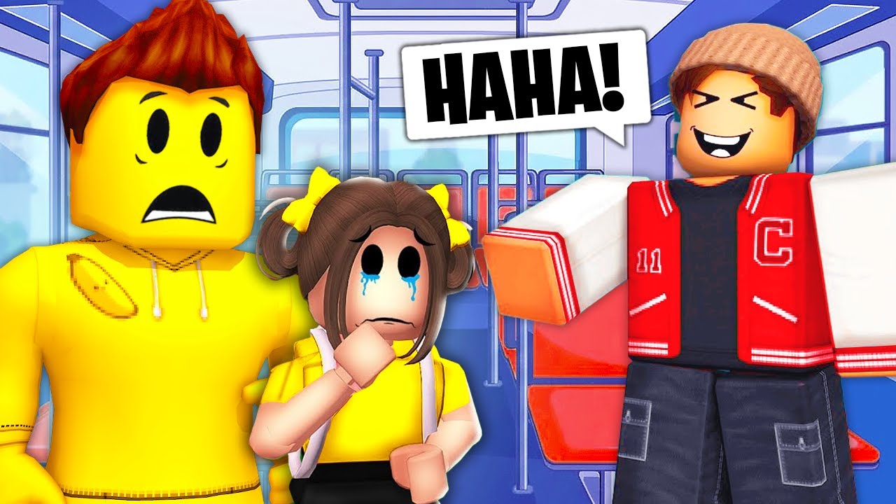 Meine 8 JAHRE ALTE SCHWESTER wird GEMOBBT in der SCHULE in Roblox Snapchat!