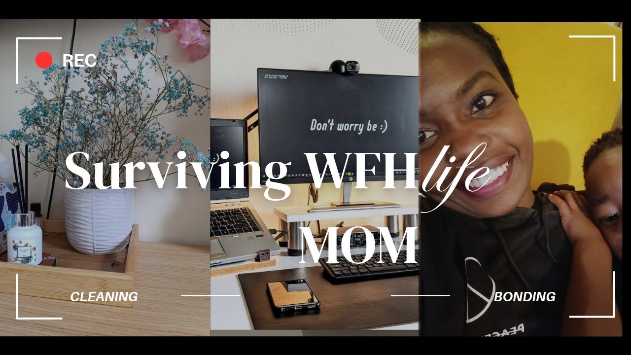 WORK FROM HOME MOM DAILY ROUTINE IN KENYA | HOW I STAY SANE & PRODUCTIVE