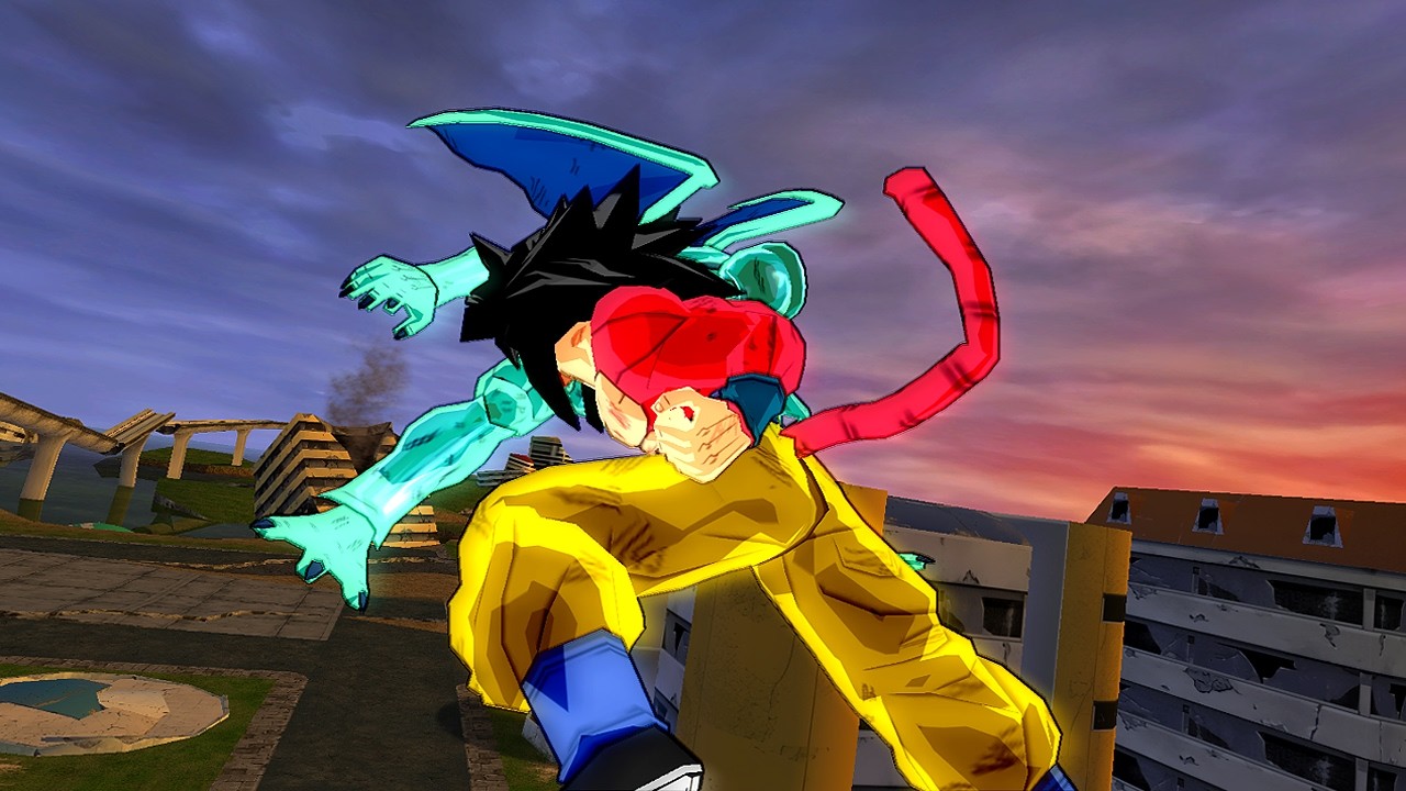 Goku SSJ4 (Next Level) vs 3 Estrellas | DBZ: BT3 Niveles de Poder Beta 1.7