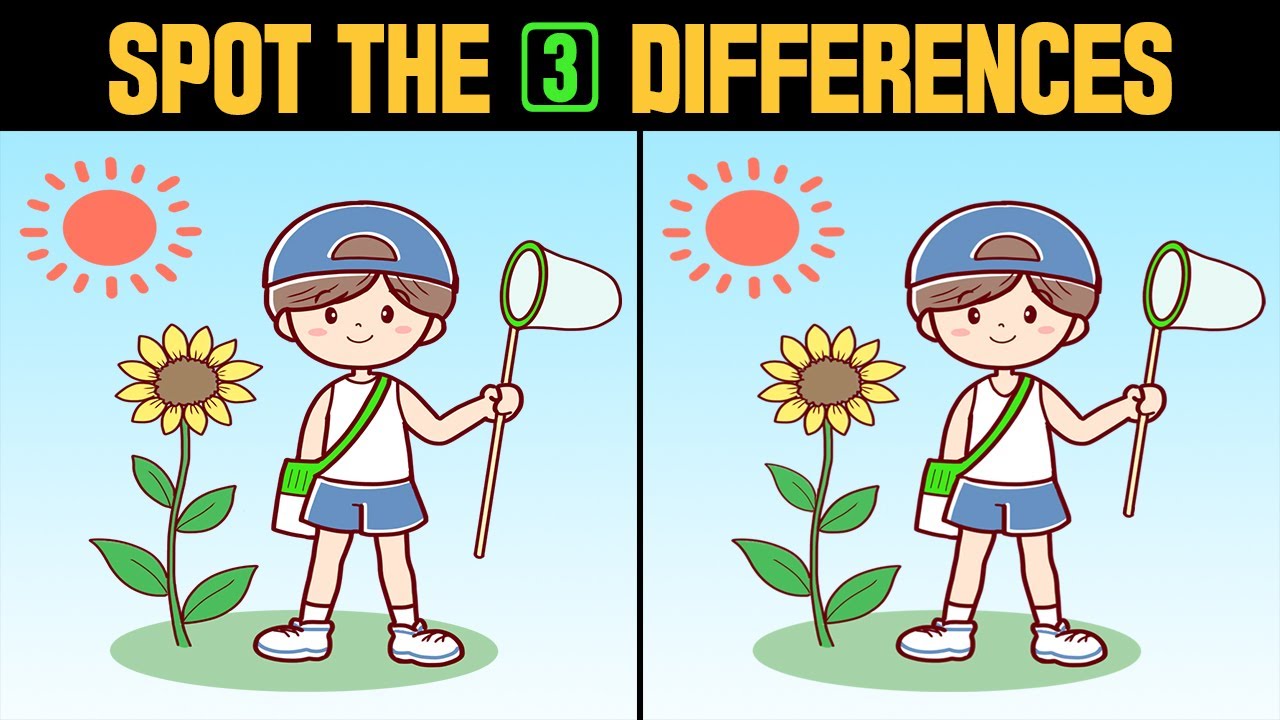 Spot The Difference : Can you find them all? [ Find The Difference #6 ]