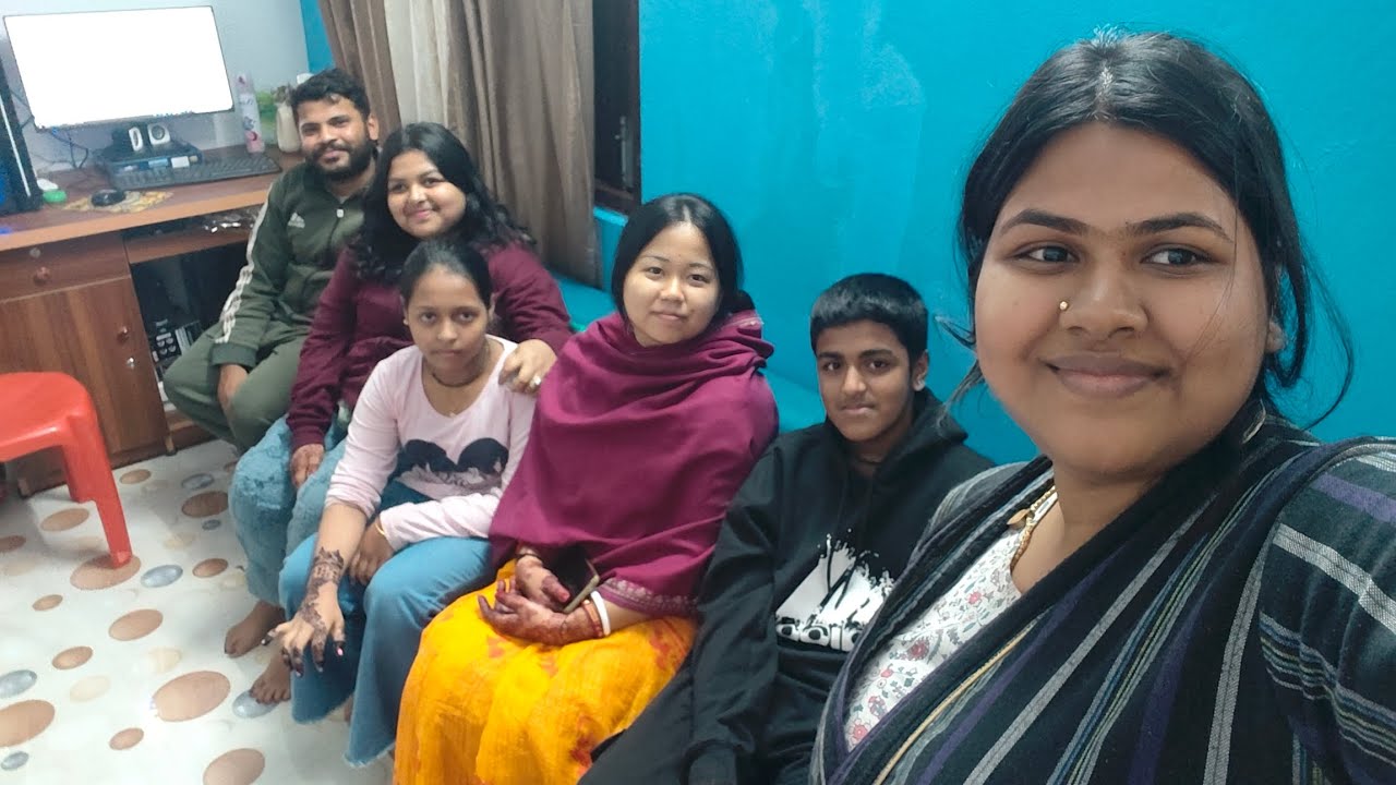 Party se pehle din .. siblings enjoy 😂♥️#reels #minivlog #trending#food#brotherwedding#love #family