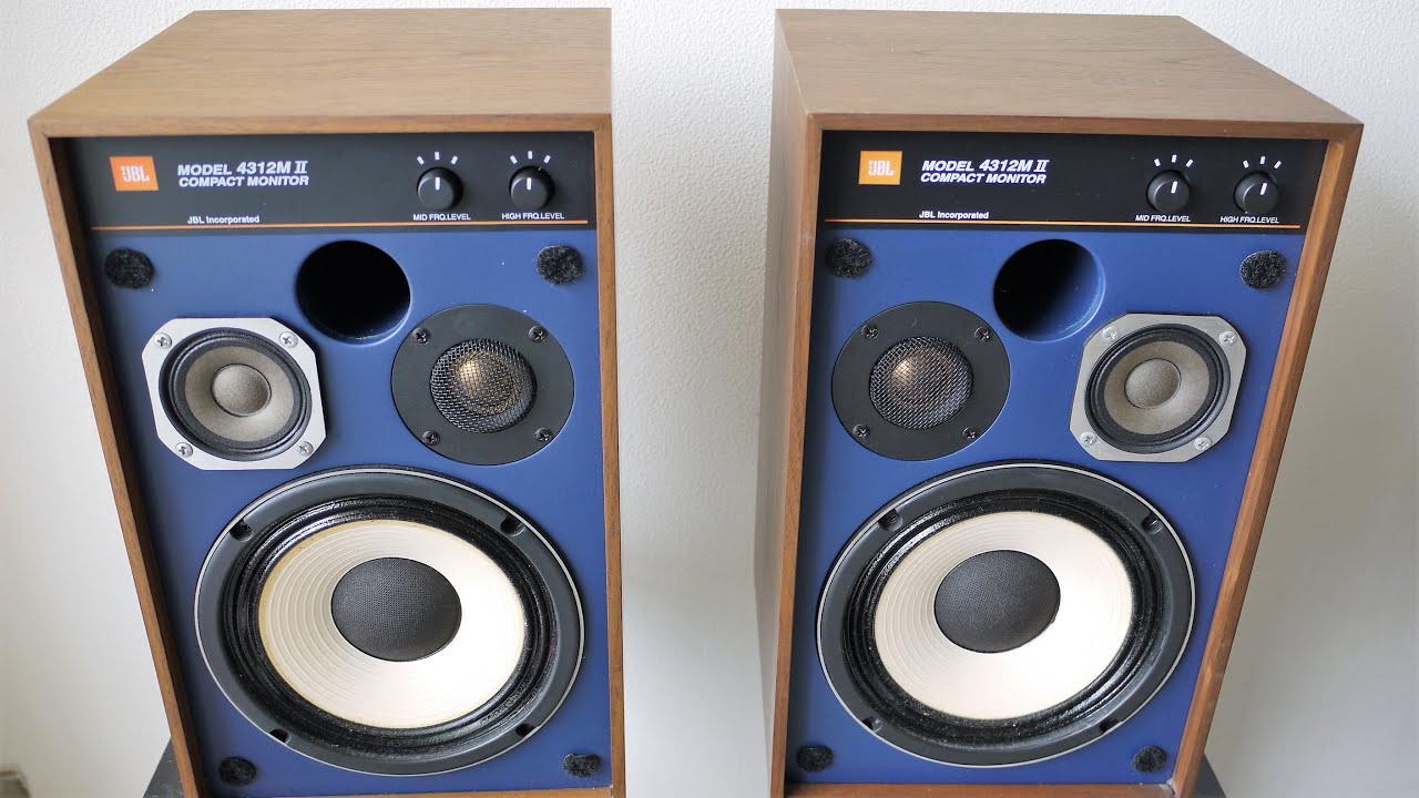 JBL 4312M2 空気録音 13cm 3way speakers ♪ Jazz epidemicsound