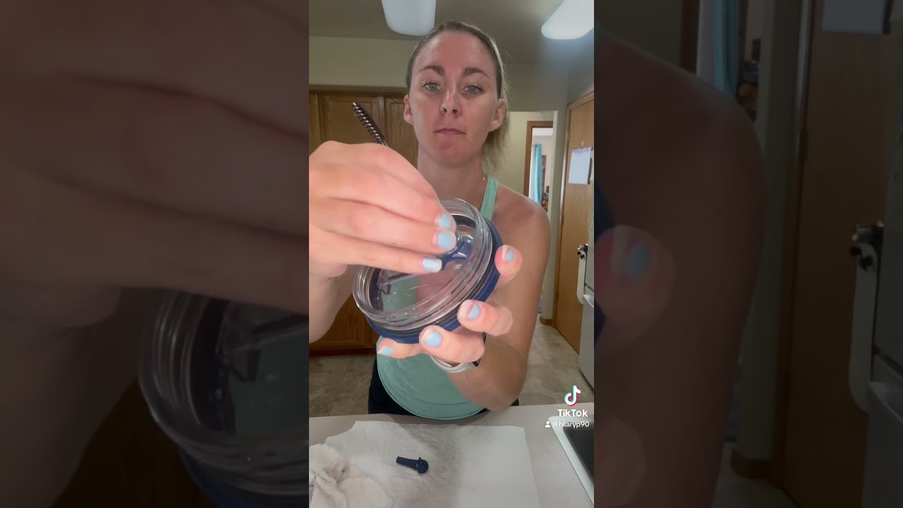 Cleaning your Hydrojug lid/straw