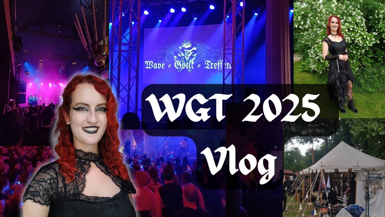 Wave Gotik Treffen 2025 | WGT Vlog | Gothic Festival in Leipzig