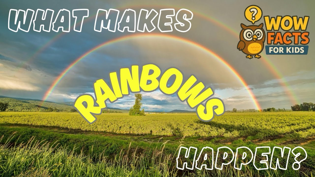 What Makes Rainbows Happen? 🌈 | Fun Science Facts for Kids