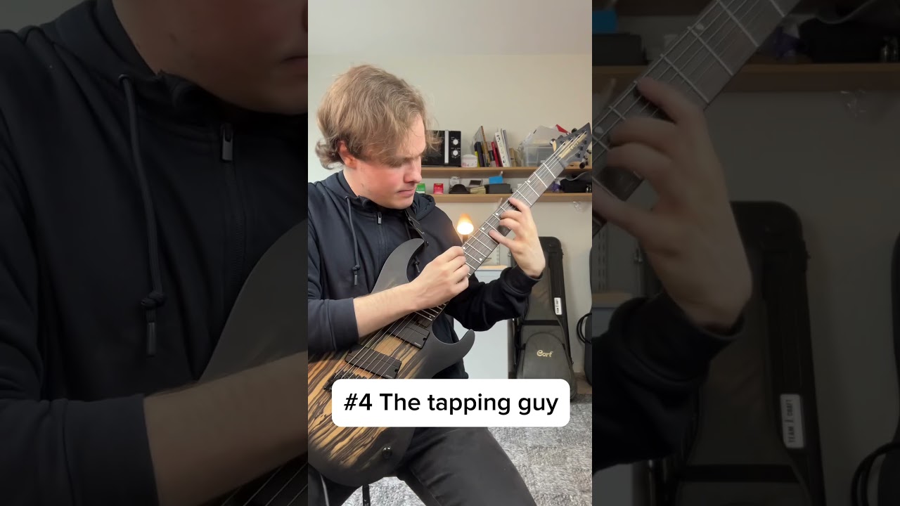 7 types of 7 string players on one 7 string guitar