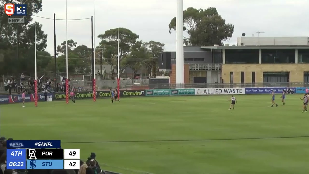 Rd 14 Hostplus SANFL Snapshot - Port's Ollie Lord crumbs & snaps