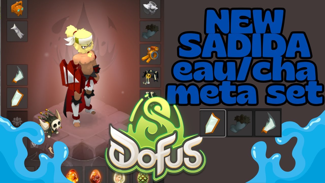 Обзор набора NEW META 3.4 SADIDA WATER/CHA | ДОФУС 3.4 [ДОФУС] [РУ]