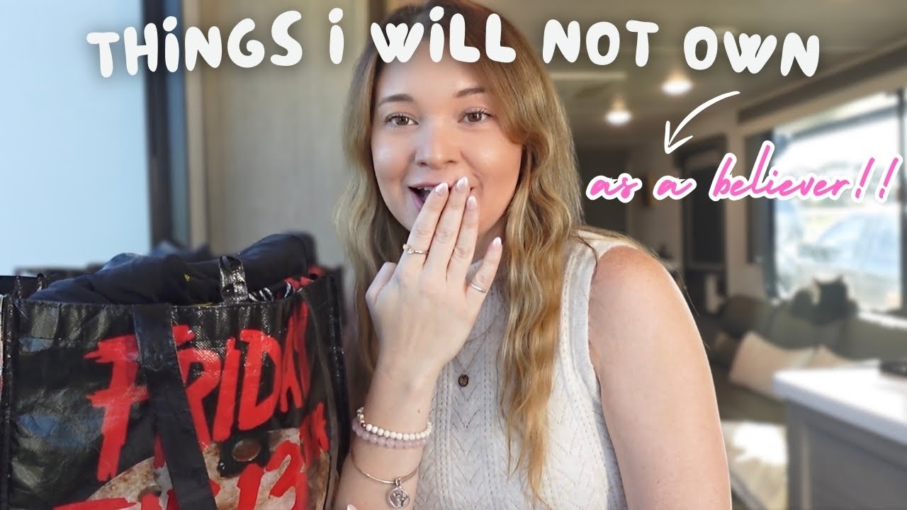 Things I will not own as a believer! (from new age to faith)