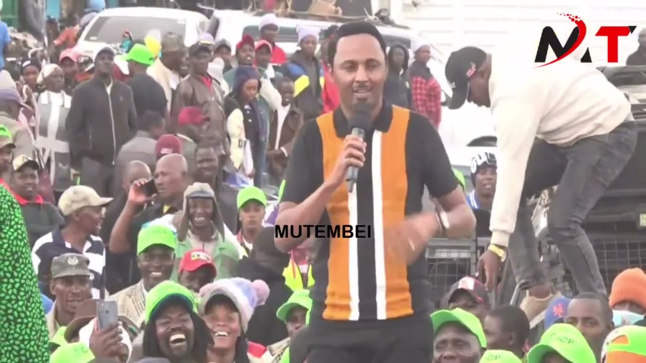 FEARLESS GACHAGUA'S MAN SEN THANGWA ROARS IN NYANDARUA DESTROYING RUTO