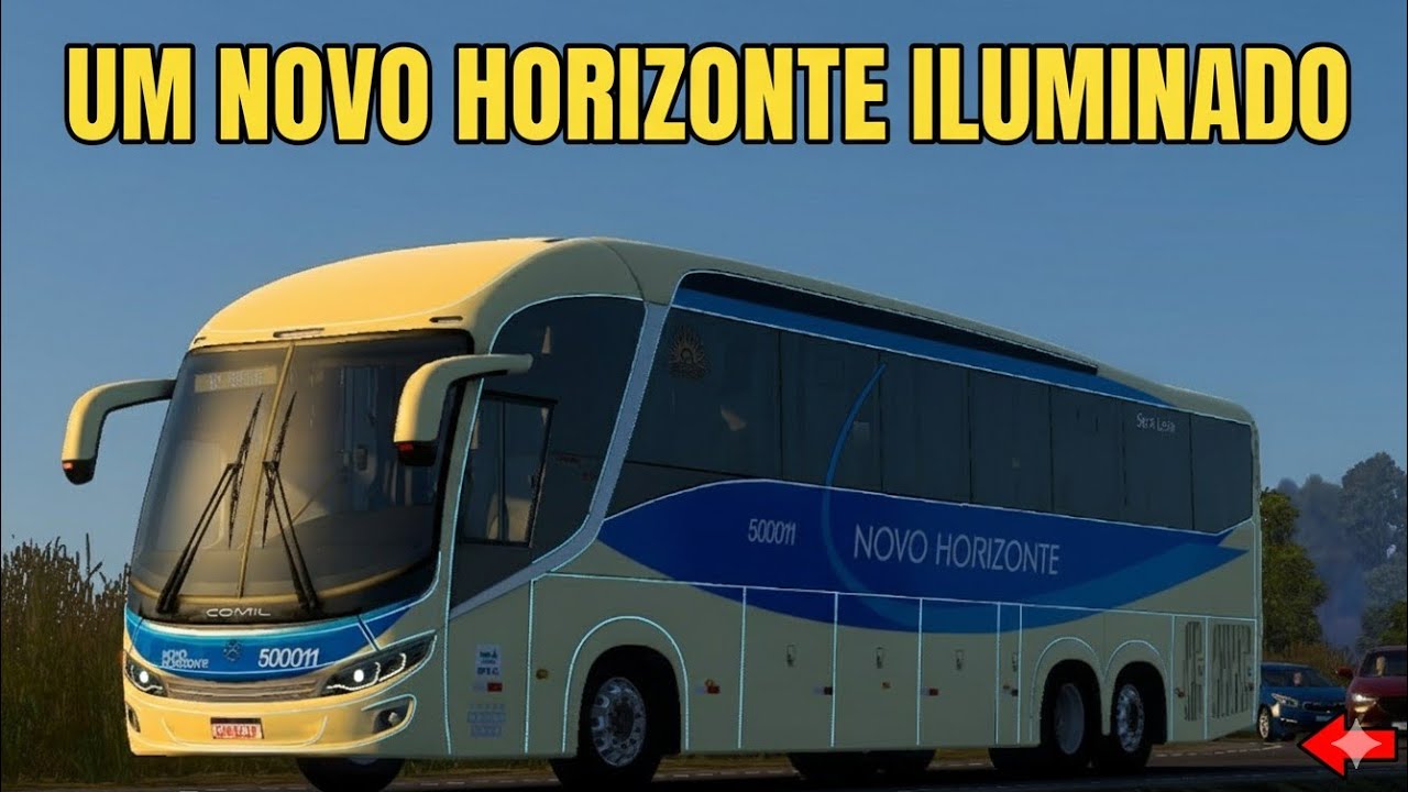 [ETS2] DESFILE COM O COMIL 1200 ILUMINADO DA NOVO HORIZONTE.