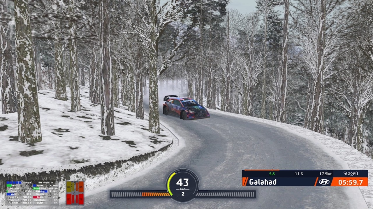 RSF Richard Burns Rally, SS Ai-Petri Winter, Hyundai i20 Coupe WRC 2021, 13:13.387