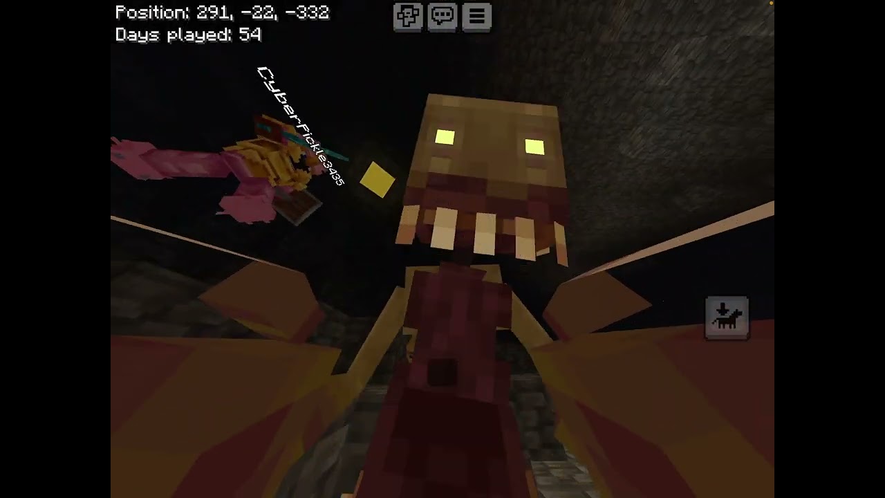 Killing the CAVE DWELLER in Minecraft Bedrock…