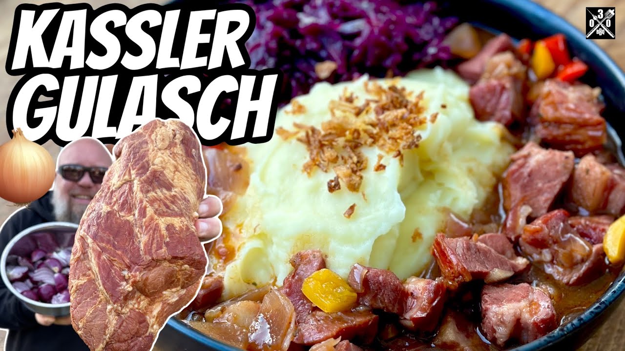 Unglaubliches Kassler Zwiebel Gulasch - 030 BBQ
