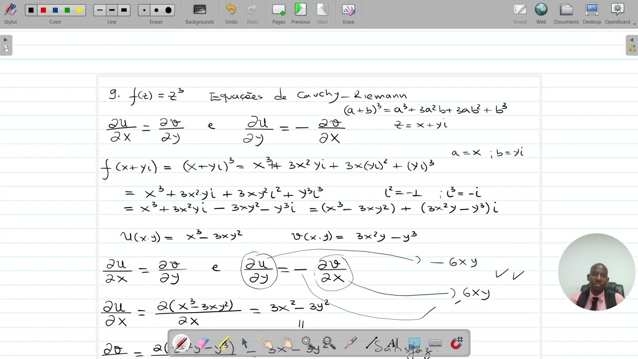 29  Equações de Cauchy Riemann