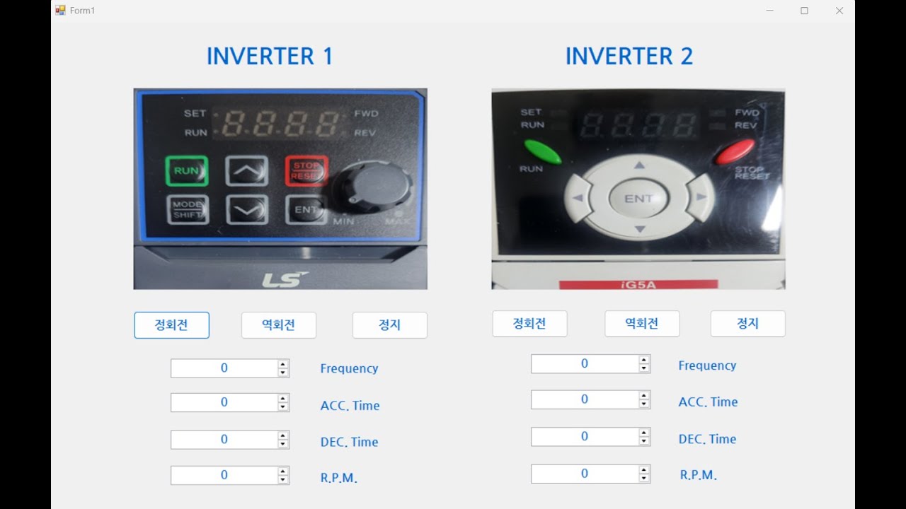 Controlling the ls inverter with Visual Studio Community C#