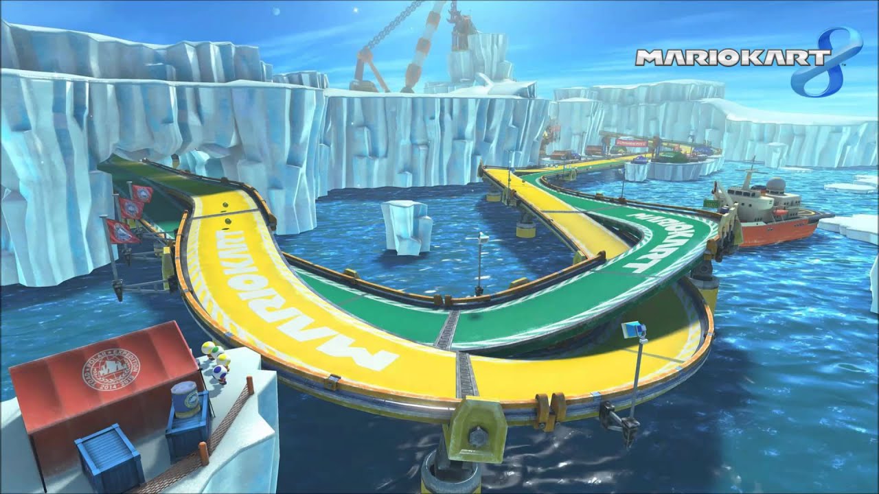 Mario Kart 8: Ice Ice Outpost Music Extended