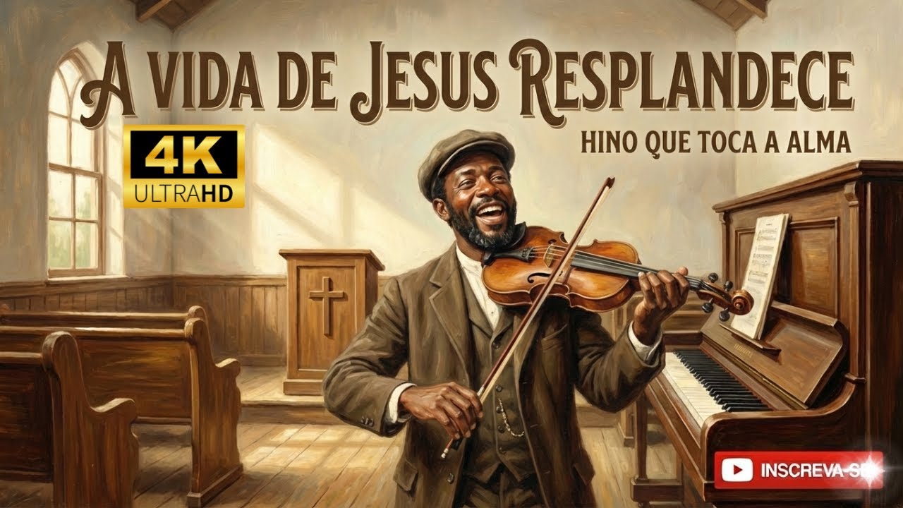 A VIDA DE JESUS RESPLANDECE | HINO que toca a tua ALMA - OUÇA E SINTA A PRESENÇA DE DEUS