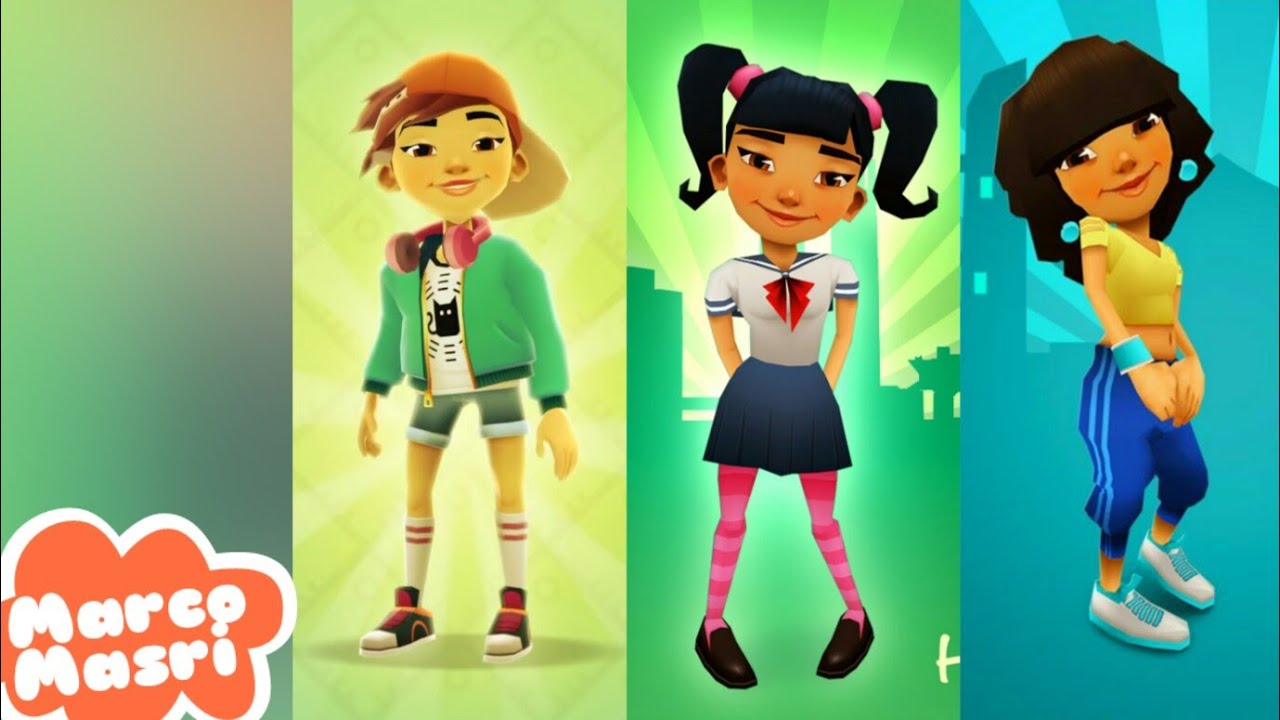 Subway Surfers: JIA, HARUMI and MINA