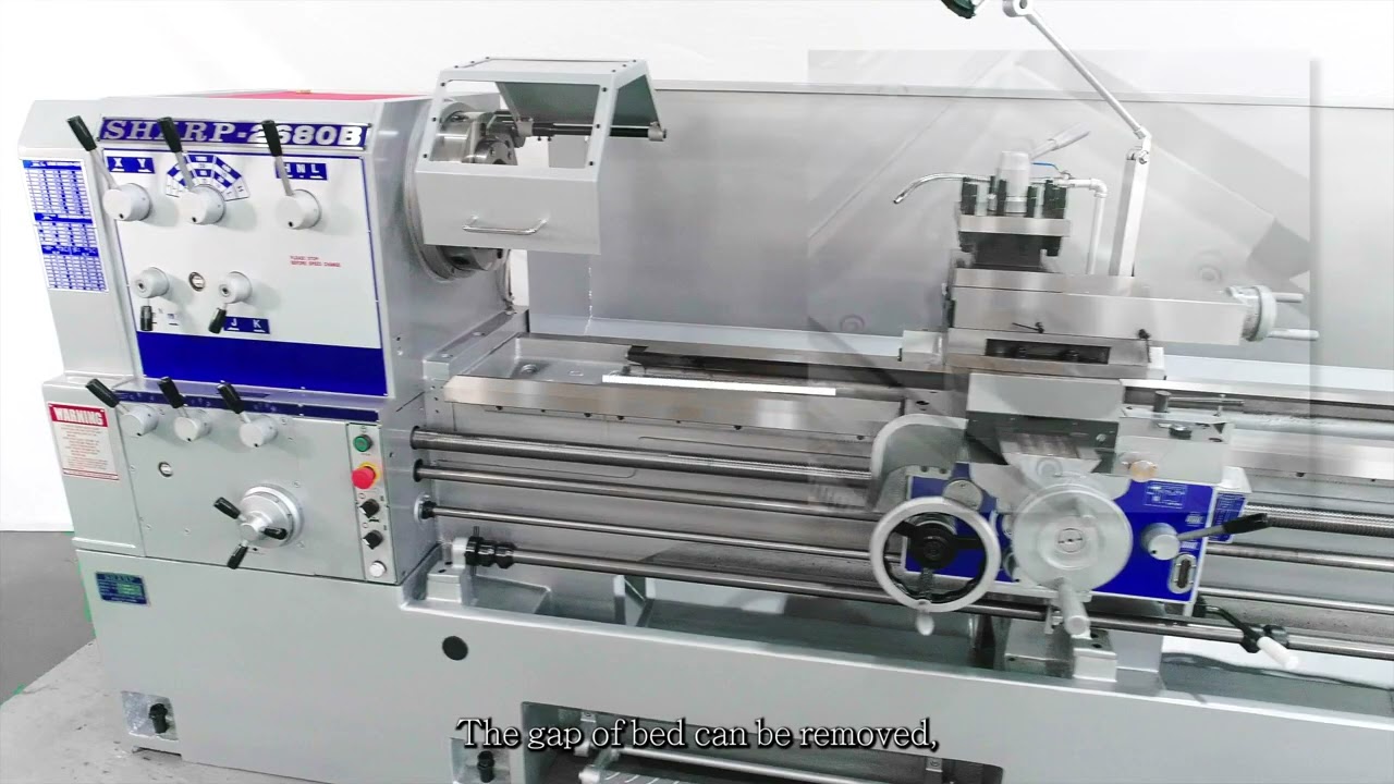 SHARP Heavy Duty Lathe Model 2680B
