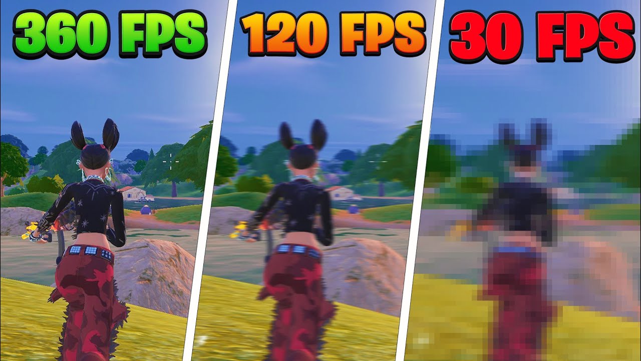Playing Fortnite On EVERY FPS! 😱