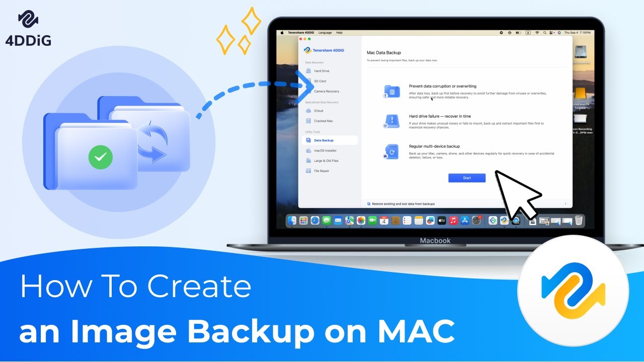 [FREE] How to Create an Image Backup | Byte-to-Byte DMG Backup with 4DDIG