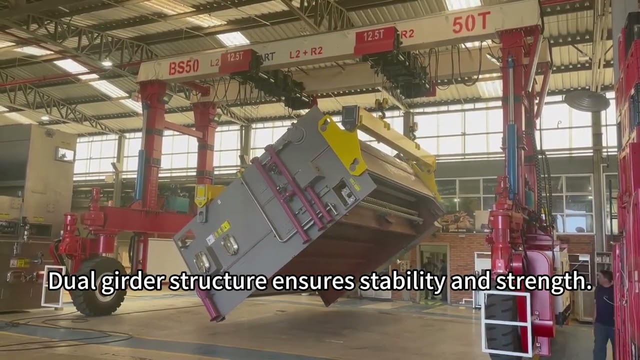 Mobile Gantry Crane Rubber Tyre Gantry Crane | Magicart