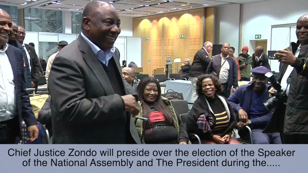 President Ramaphosa and Deputy President Mashatile register as Members of Parliament | PresidencyZA