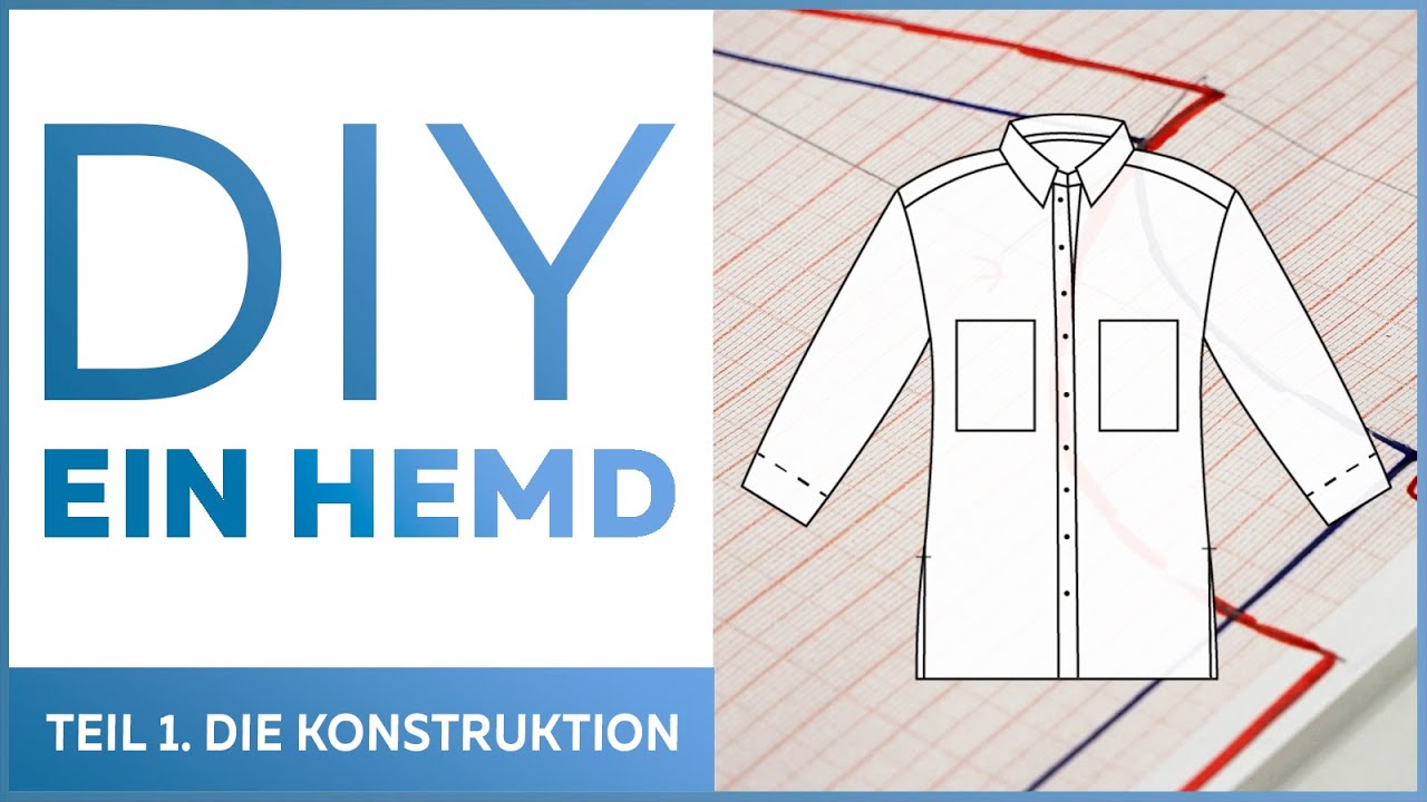 Wir nähen ein legeres Jeans Hemd. Teil 1. Die Konstruktion der Hemdjacke.