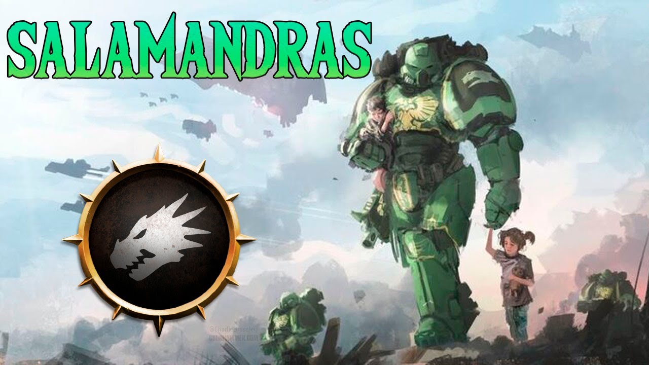 Los Salamandras y Vulkan Warhammer Lore Español